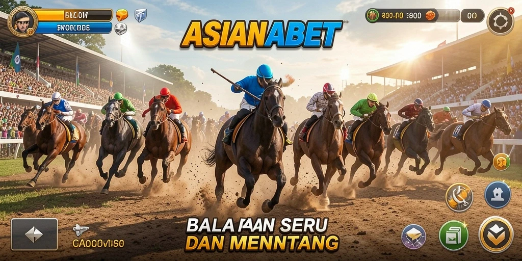 Gameplay seru dalam balapan yang menantang dan mendebarkan.