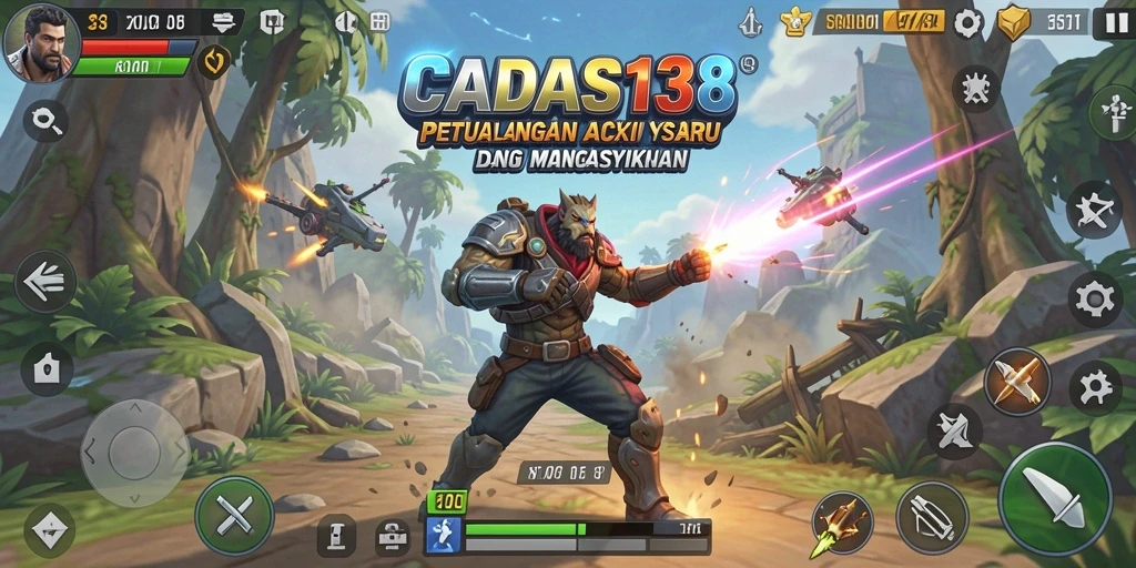 Tangkapan layar utama dari gameplay seru CADAS138.