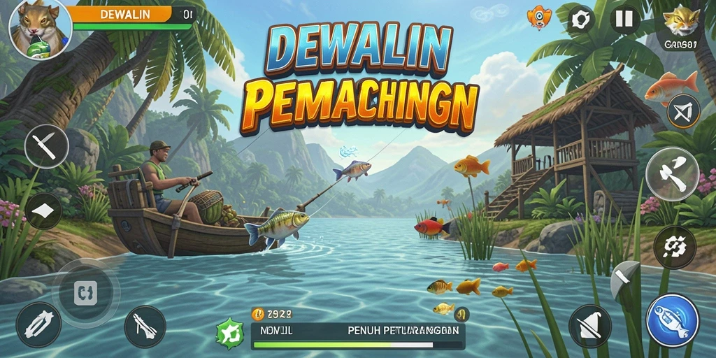 Tangkapan ikan yang memukau dalam DEWALIN.