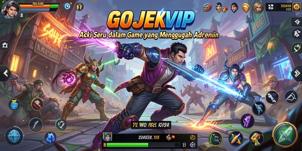 Screenshot dari gameplay seru GOJEKVIP yang penuh aksi.
