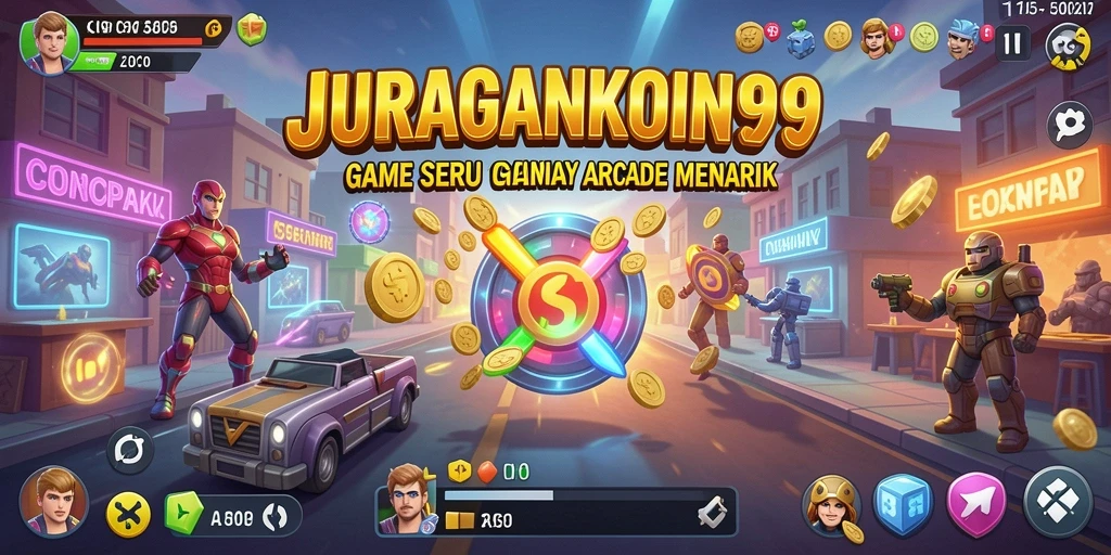 Gameplay seru dari JURAGANKOIN99 dengan grafis menarik.