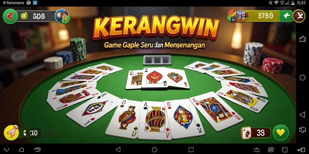 Tampilan gameplay KERANGWIN yang seru dan interaktif.