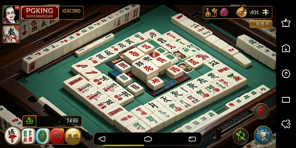 Tampilan gameplay PGKING yang menarik dan menantang.