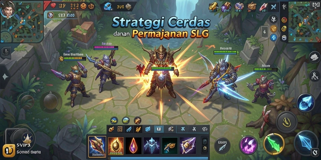 Tampilan gameplay seru dalam <strong>SVIP3</strong> dengan persiapan strategi yang mendalam.