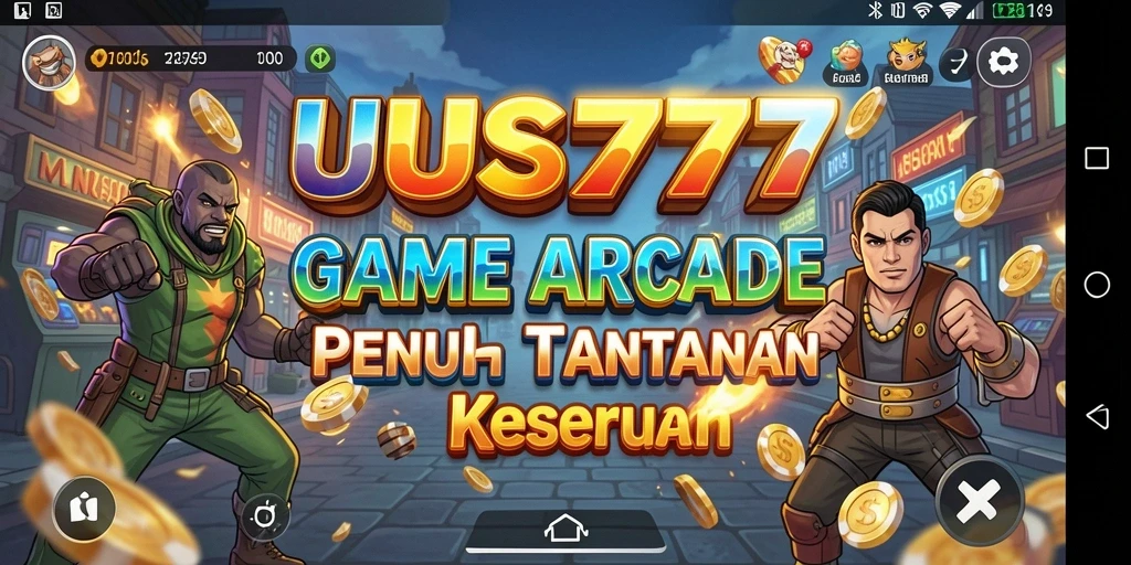 Screenshot UUS777 menunjukkan gameplay Arcade yang mengasyikkan dan menantang.