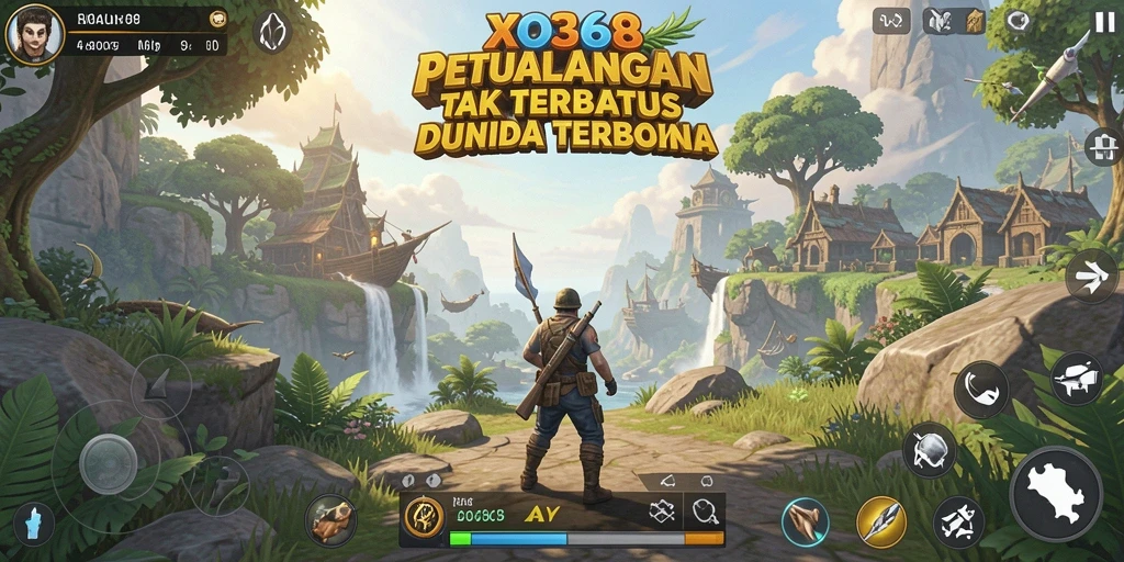 Gameplay mendebarkan di dunia terbuka XO368.